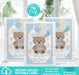 Blue Teddy Bear Printable Baby Shower Gift Bag Label