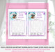  Mermaid Baby Word Search Baby Shower Game