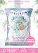 Printable Mermaid Baby Shower Chip Bag Light Tone