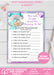 Printable Mermaid Baby Shower Mommy to Be Game Light Tone