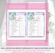 Printable Mermaid Baby Shower Price is Right Game Light Tone Instructions