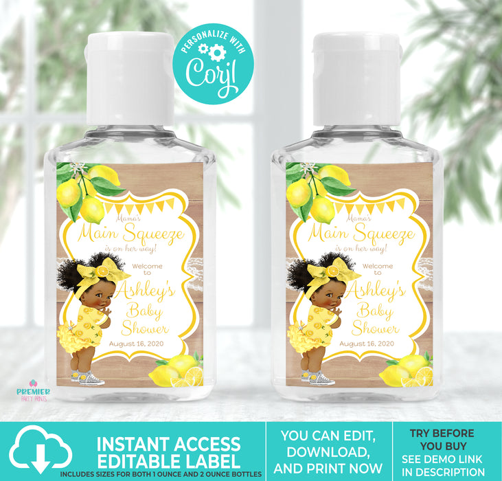 Main Squeeze Lemon Baby Shower Bundle