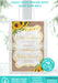  Little Sunshine Sunflower Baby Shower 5x8 Gift Bag