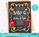 BabyQ/BBQ Baby Shower Invitation