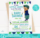 Little Caddy/Golf Baby Shower Invitation