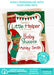 Download Santa's Little Helper Winter/Christmas Boy Baby Shower Invitation Brown Tone