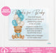  Blue Teddy Bear Baby Shower Books for Baby