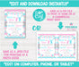 Editable Instant Access/Download Buck or Doe Gender Reveal Invitation Instructions