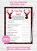 Christmas Buffalo Plaid Find the Guest Game