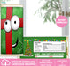 Printable Christmas Present Character Candy Bar Wrapper