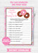  Donut Mommy to Be Baby Shower Game