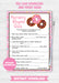 Donut Nursery Rhyme Quiz Baby Shower Game