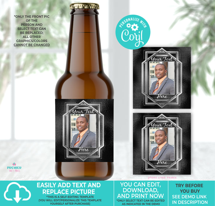 Buy Beer Labels with Coloured Prints