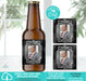  Black & Silver (Colors Cannot Be Changed) Father's Day/Birthday Beer Bottle Label