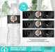  Black & Silver (Colors Cannot Be Changed) Father's Day/Birthday Water Bottle Label