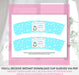 Waddle Baby Be Penguin Gender Reveal Printable Coffee Cup Sleeve PDF Example