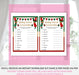 What the Elf Christmas/Winter Baby Word Scramble Gender Reveal Game Brown Tone Instructions
