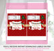 What the Elf Christmas/Winter Gender Reveal Candy Bar Wrapper Brown Tone 1 Vers 2 Instructions