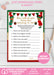 What the Elf Christmas/Winter Mommy to Be Gender Reveal Game Brown Tone