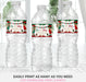 What the Elf Christmas/Winter Gender Reveal Water Bottle Label Brown Tone 1 Vers 1