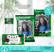  Black & Green (Colors Cannot Be Changed) Graduation Bundle