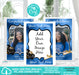 Royal Blue (Colors Cannot Be Changed) 5x8in Graduation Gift Bag Label