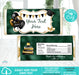 Forest Green & Gold (Colors Cannot Be Changed) Graduation Candy Bar Wrapper
