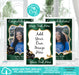Forest Green & Gold (Colors Cannot Be Changed) 5x8in Graduation Gift Bag Label