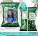 Printable Black & Green Graduation Chip Bag