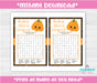 Halloween Little Pumpkin Baby Word Search Instructions
