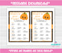Halloween Little Pumpkin What's in Your Purse Game Instructions
