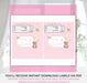 Pink Teddy Bear Baby Shower Candy Bar Wrapper Instructions
