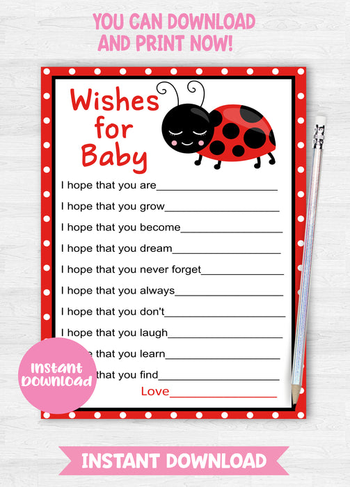 Little Ladybug Wishes for Baby Game