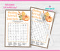 Pumpkin Baby Word Search Game