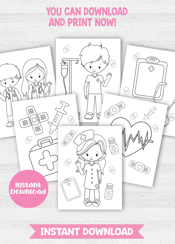 Doctor Coloring Pages Printable