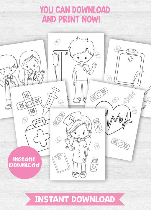 Printable Medical Coloring Pages