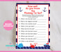Nautical Baby Shower Game Mommy to Be