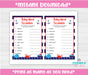Nautical Baby Shower Game Baby Word Scramble Instructions