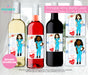 Nurse Appreciation Wine Bottle Label