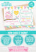 Pink and Green Owl Baby Shower Invitation instructions