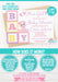 Pink and Purple It's a Girl Baby Shower Invitation 2 Instructions