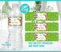 Christmas Reindeer Water Bottle Labels