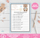 Blue Teddy Bear How Well Do You Know the Mommy to Be Baby Shower Game